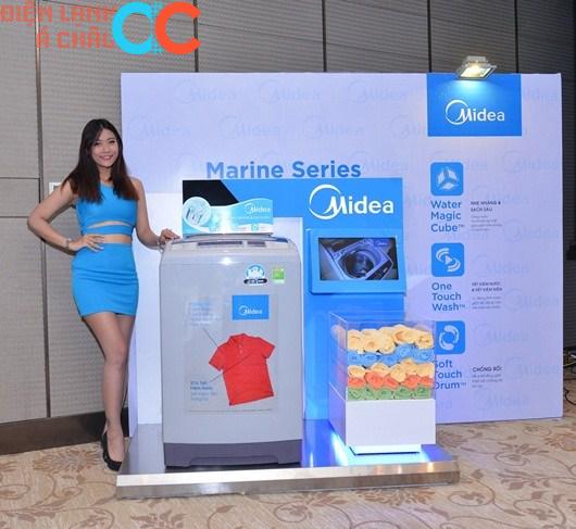 midea cho ra mat 2 san pham may giat moi